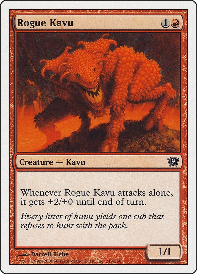 Image for Rogue Kavu (213) (9th Edition) - Magic: The Gathering