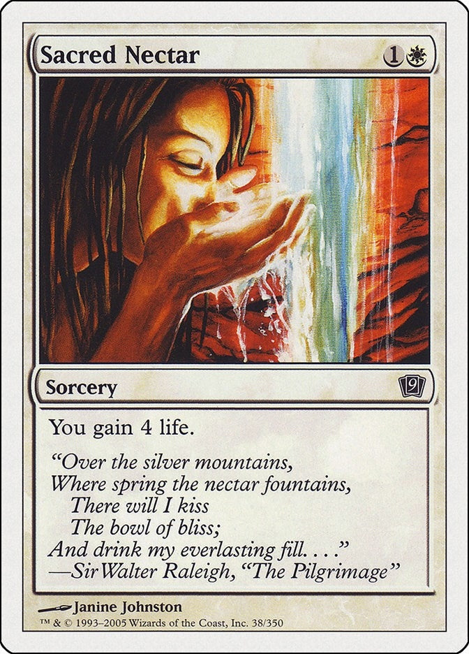 Image for Sacred Nectar (38) (9th Edition) - Magic: The Gathering