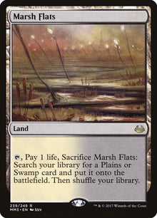 Image for Marsh Flats (239) (Modern Masters 2017) - Magic: The Gathering
