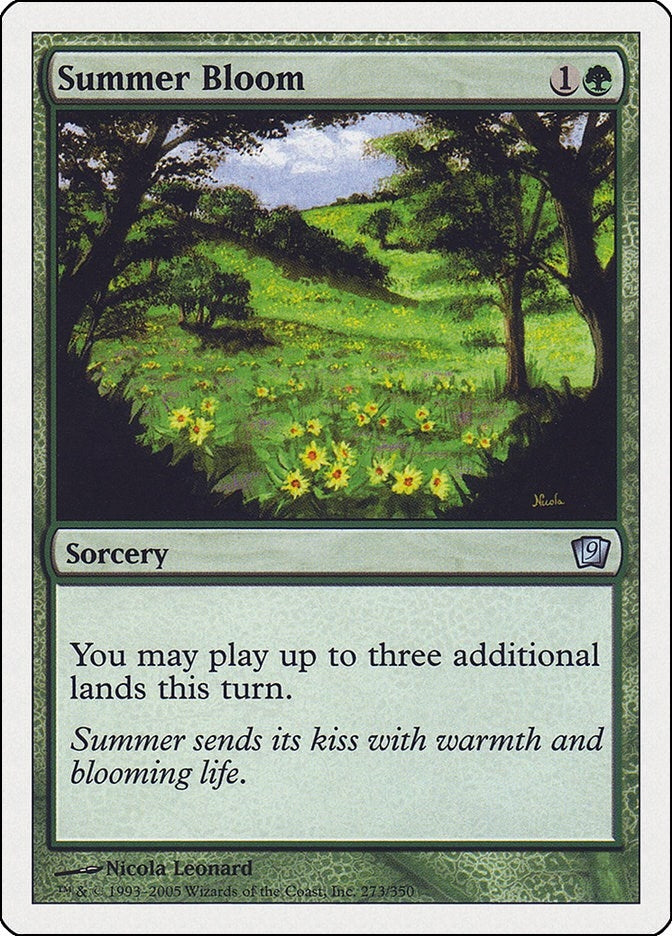 Image for Summer Bloom (273) (9th Edition) - Magic: The Gathering