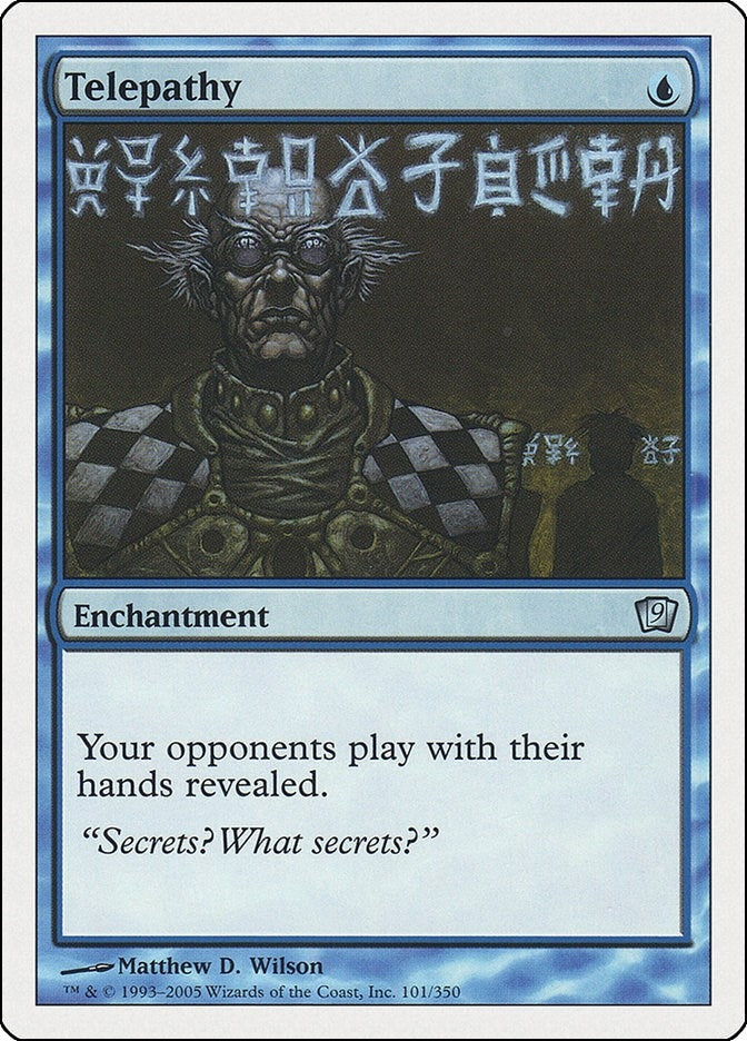 Image for Telepathy (101) (9th Edition) - Magic: The Gathering