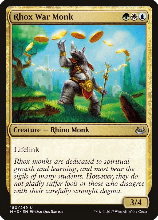 Image for Rhox War Monk (180) (Modern Masters 2017) - Magic: The Gathering