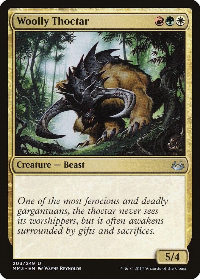 Image for Woolly Thoctar (203) (Modern Masters 2017) - Magic: The Gathering
