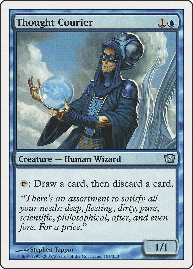 Image for Thought Courier (104) (9th Edition) - Magic: The Gathering