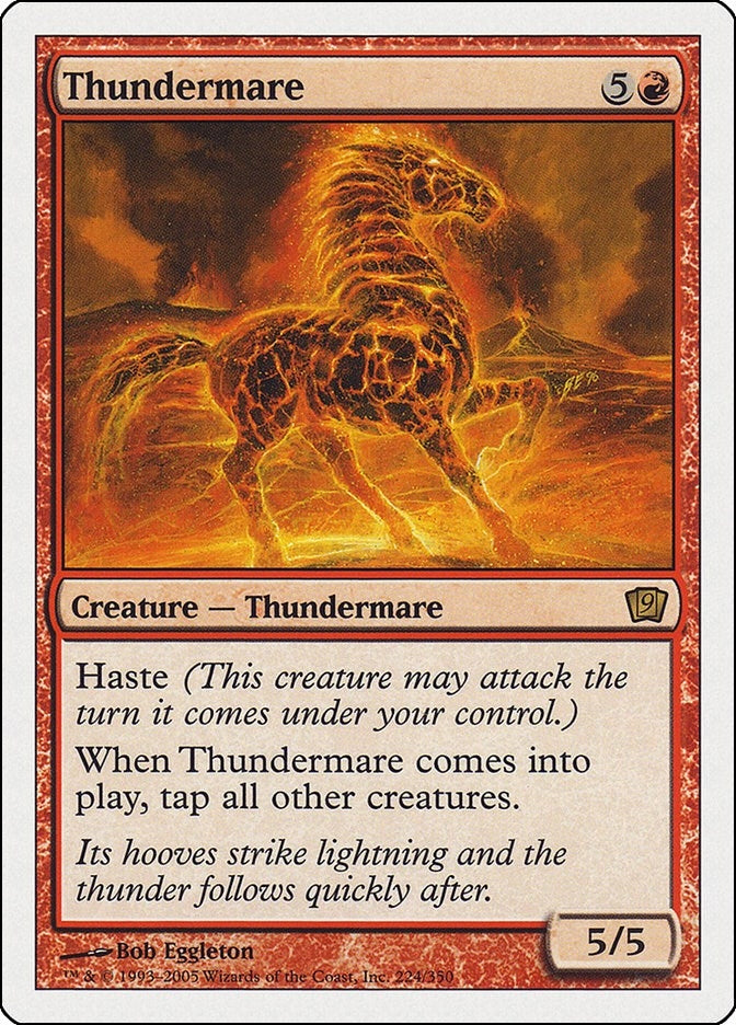 Image for Thundermare (224) (9th Edition) - Magic: The Gathering