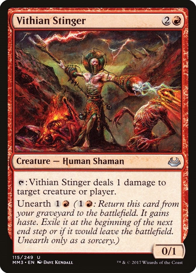 Image for Vithian Stinger (115) (Modern Masters 2017) - Magic: The Gathering