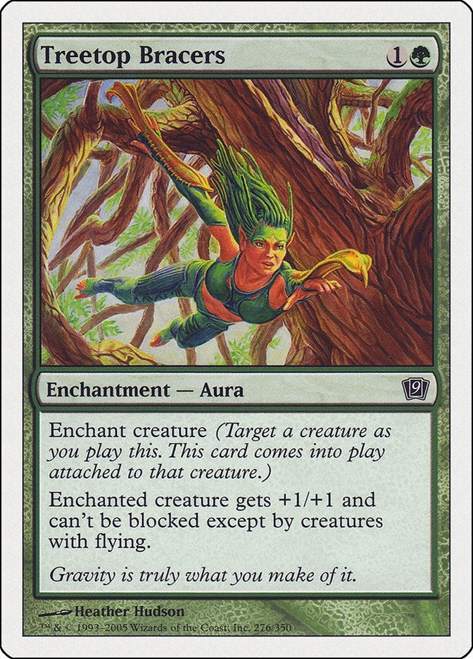 Image for Treetop Bracers (276) (9th Edition) - Magic: The Gathering