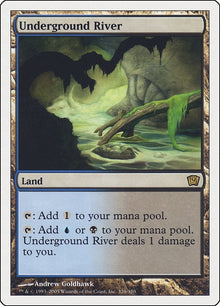 Image for Underground River (326) (9th Edition) - Magic: The Gathering