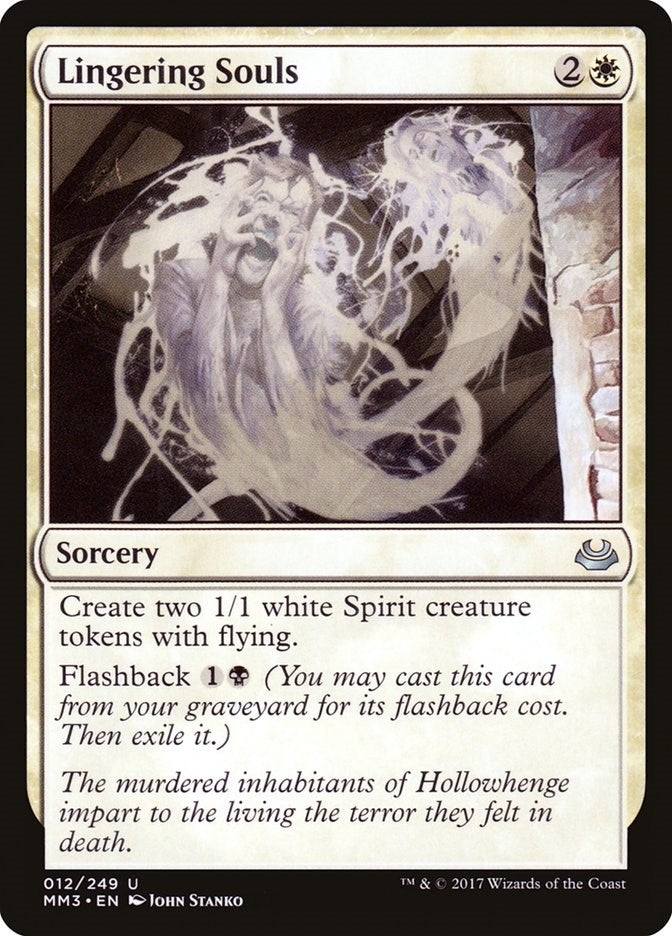 Image for Lingering Souls (12) (Modern Masters 2017) - Magic: The Gathering