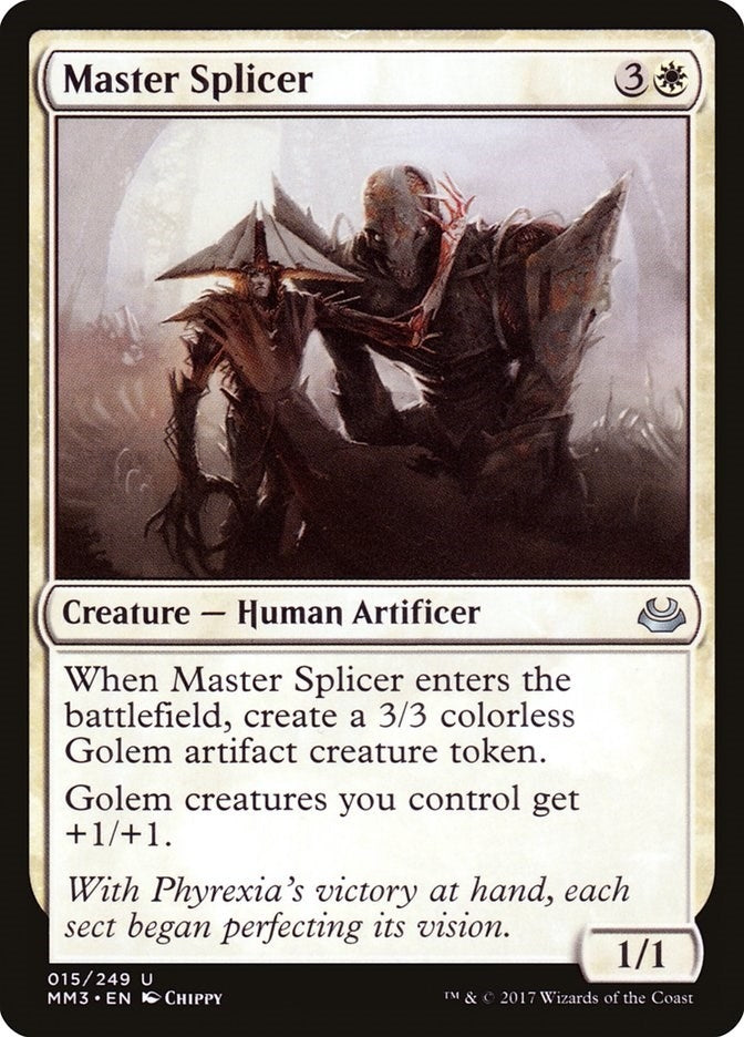 Image for Master Splicer (15) (Modern Masters 2017) - Magic: The Gathering
