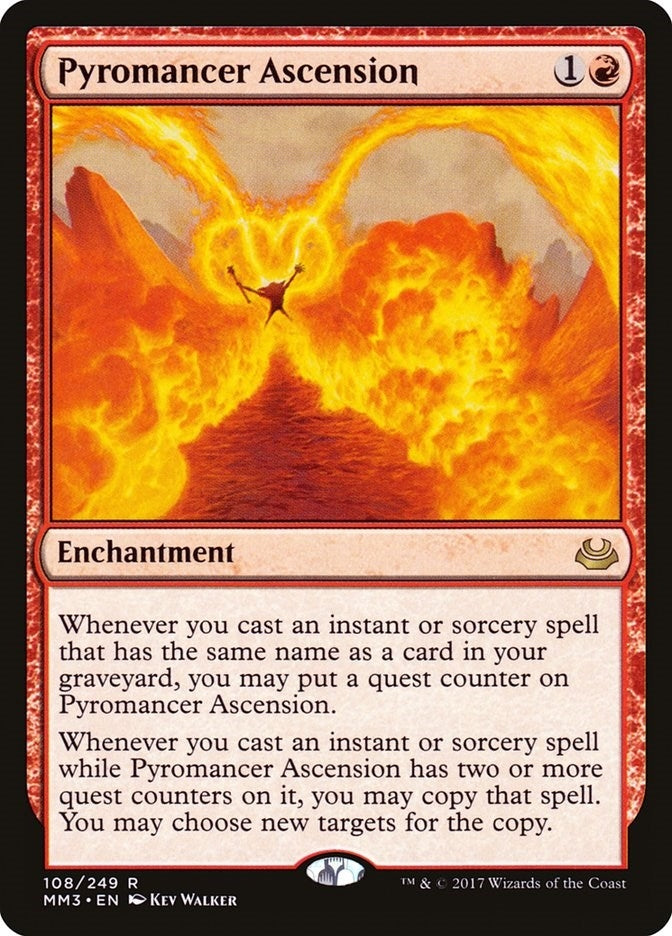 Image for Pyromancer Ascension (108) (Modern Masters 2017) - Magic: The Gathering