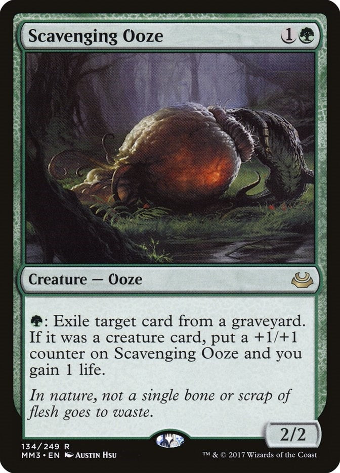 Image for Scavenging Ooze (134) (Modern Masters 2017) - Magic: The Gathering