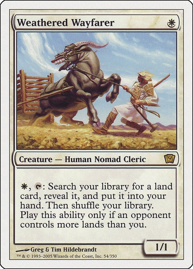 Image for Weathered Wayfarer (54) (9th Edition) - Magic: The Gathering