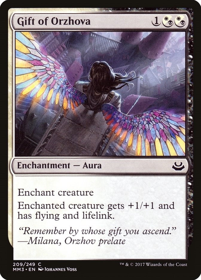 Image for Gift of Orzhova (209) (Modern Masters 2017) - Magic: The Gathering