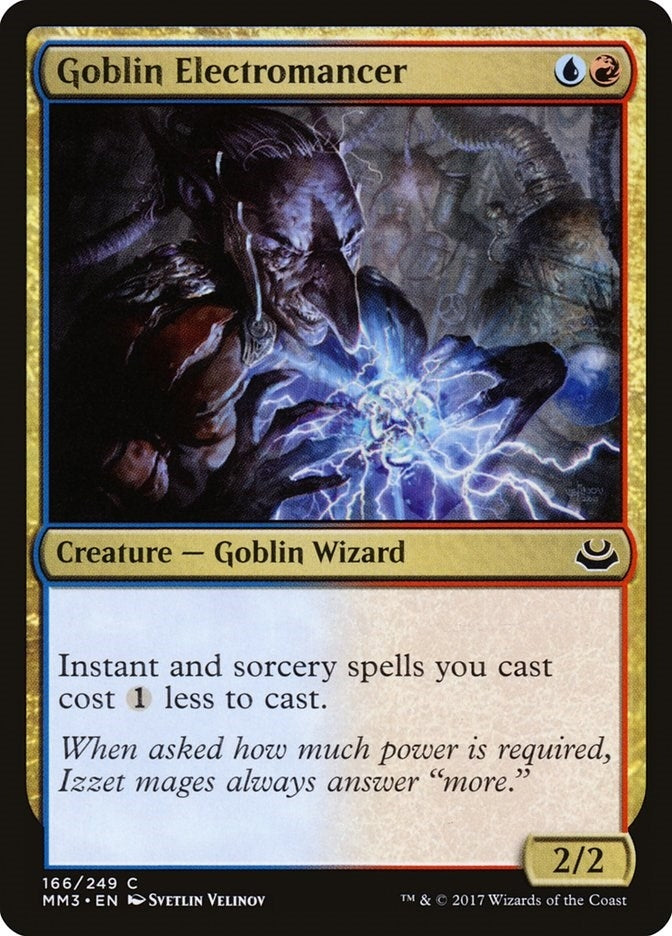 Image for Goblin Electromancer (166) (Modern Masters 2017) - Magic: The Gathering
