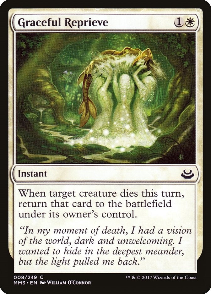 Image for Graceful Reprieve (8) (Modern Masters 2017) - Magic: The Gathering