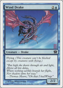Image for Wind Drake (112) (9th Edition) - Magic: The Gathering