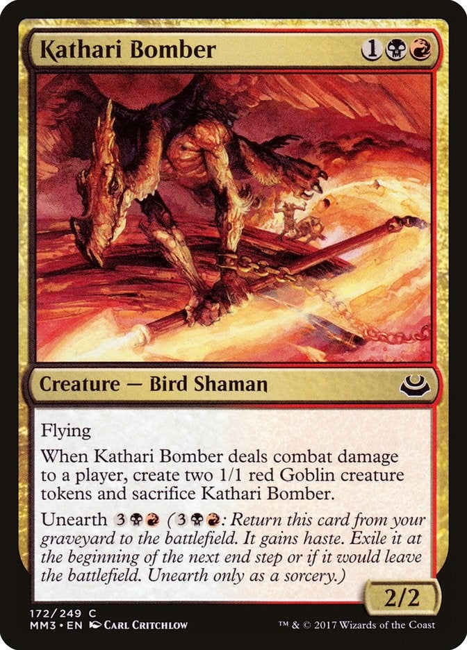 Image for Kathari Bomber (172) (Modern Masters 2017) - Magic: The Gathering