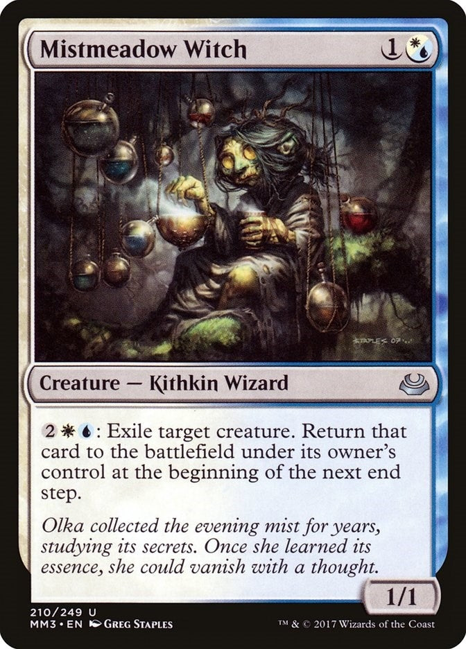 Image for Mistmeadow Witch (210) (Modern Masters 2017) - Magic: The Gathering