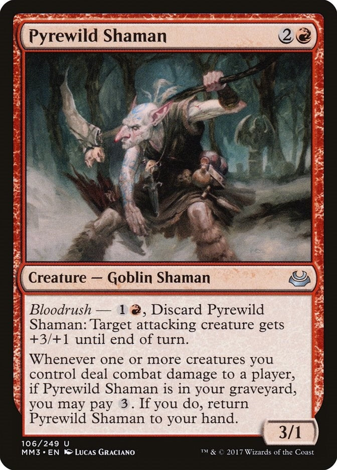 Image for Pyrewild Shaman (106) (Modern Masters 2017) - Magic: The Gathering