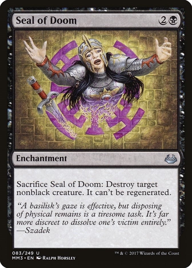 Image for Seal of Doom (83) (Modern Masters 2017) - Magic: The Gathering