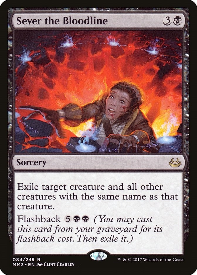 Image for Sever the Bloodline (84) (Modern Masters 2017) - Magic: The Gathering