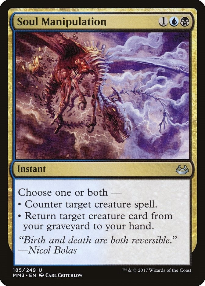 Image for Soul Manipulation (185) (Modern Masters 2017) - Magic: The Gathering