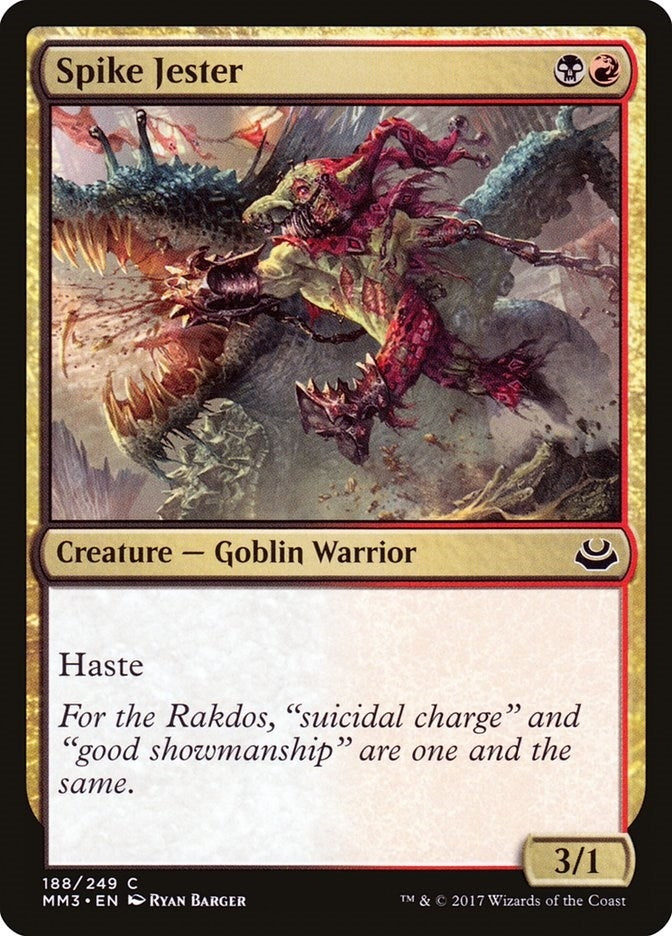 Image for Spike Jester (188) (Modern Masters 2017) - Magic: The Gathering