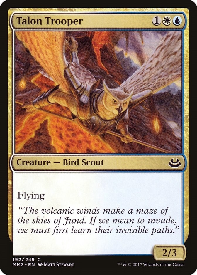 Image for Talon Trooper (192) (Modern Masters 2017) - Magic: The Gathering