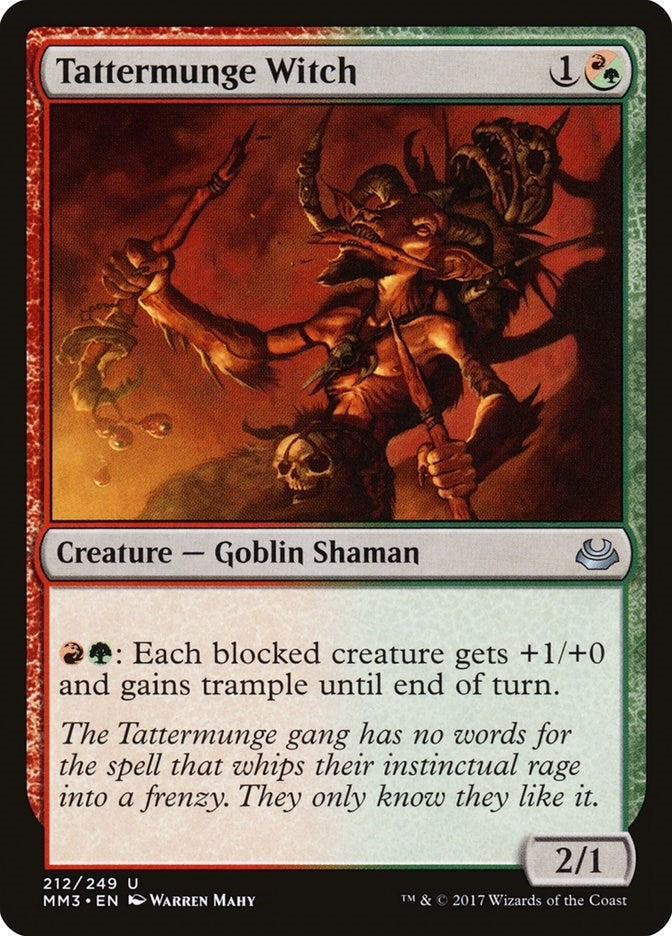 Image for Tattermunge Witch (212) (Modern Masters 2017) - Magic: The Gathering