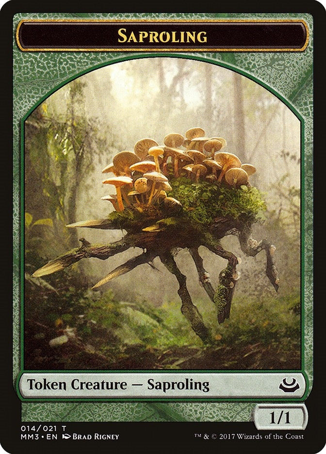 Image for Saproling Token (14) (Modern Masters 2017) - Magic: The Gathering