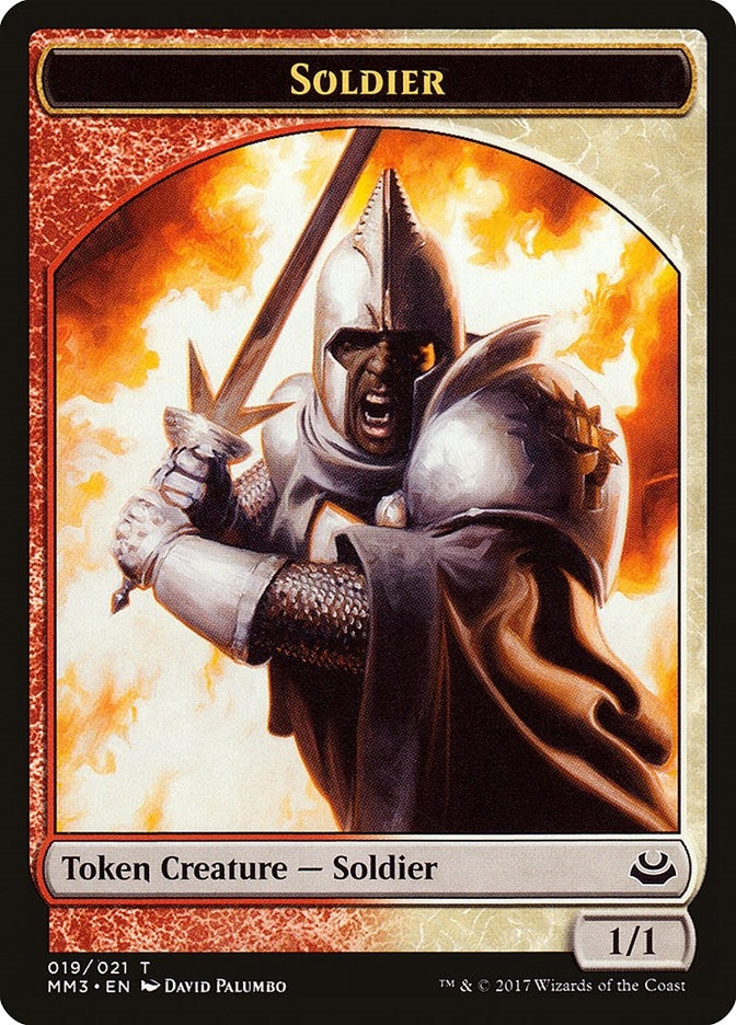 Image for Soldier Token (019) (19) (Modern Masters 2017) - Magic: The Gathering