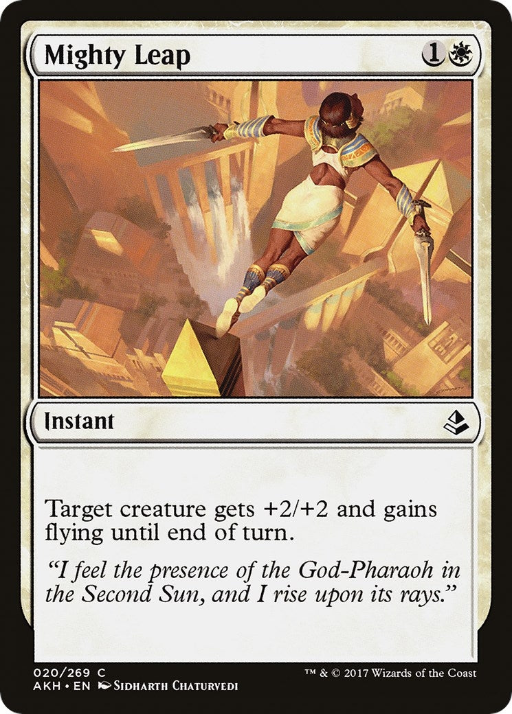 Image for Mighty Leap (20) (Amonkhet) - Magic: The Gathering