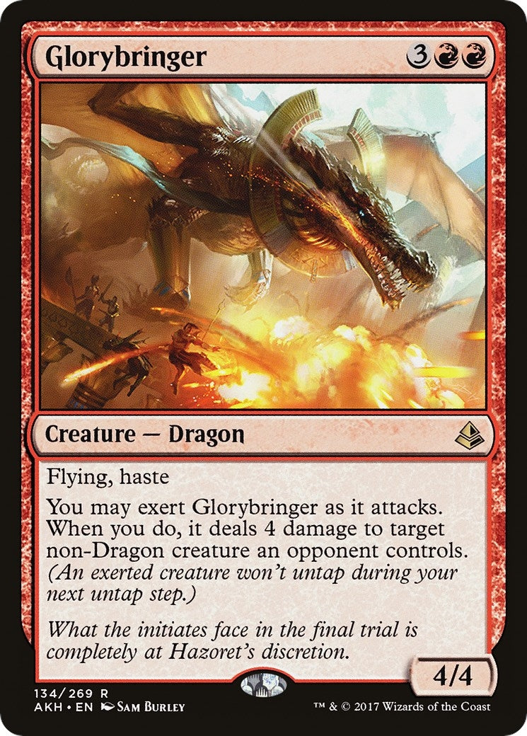 Image for Glorybringer (134) (Amonkhet) - Magic: The Gathering