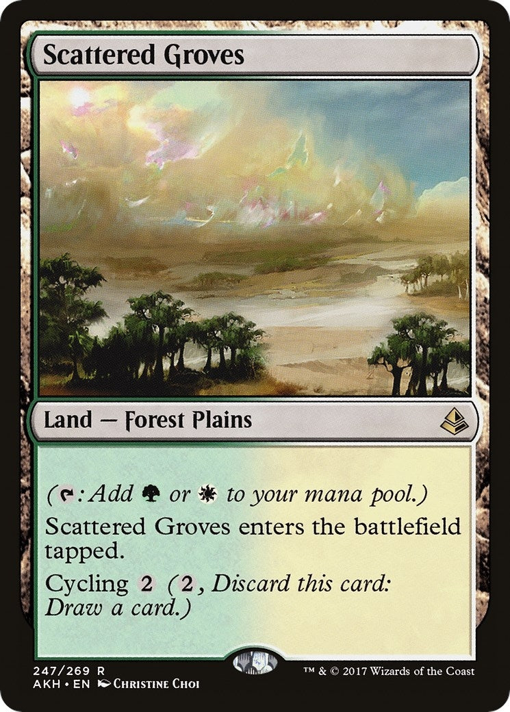 Image for Scattered Groves (247) (Amonkhet) - Magic: The Gathering