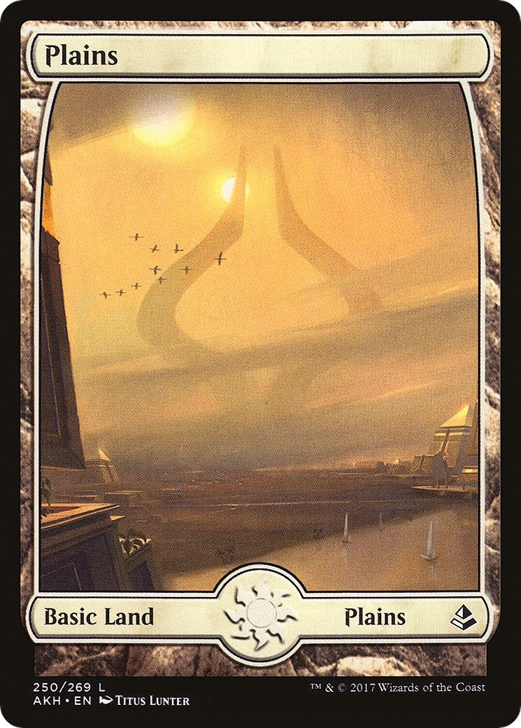 Image for Plains (250) - Full Art (250) (Amonkhet) - Magic: The Gathering