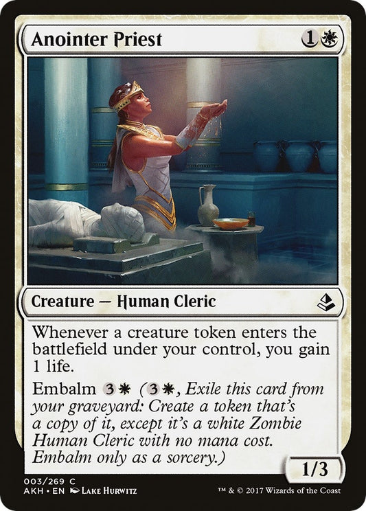 Anointer Priest (3) (Amonkhet)