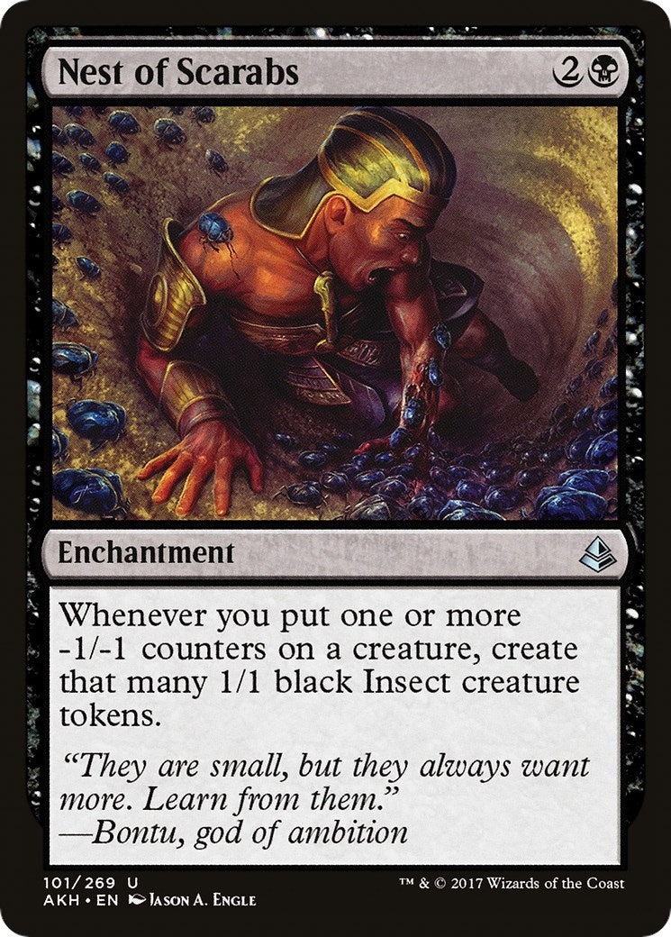 Image for Nest of Scarabs (101) (Amonkhet) - Magic: The Gathering