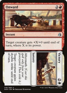 Image for Onward // Victory (218) (AKH) - Magic: The Gathering