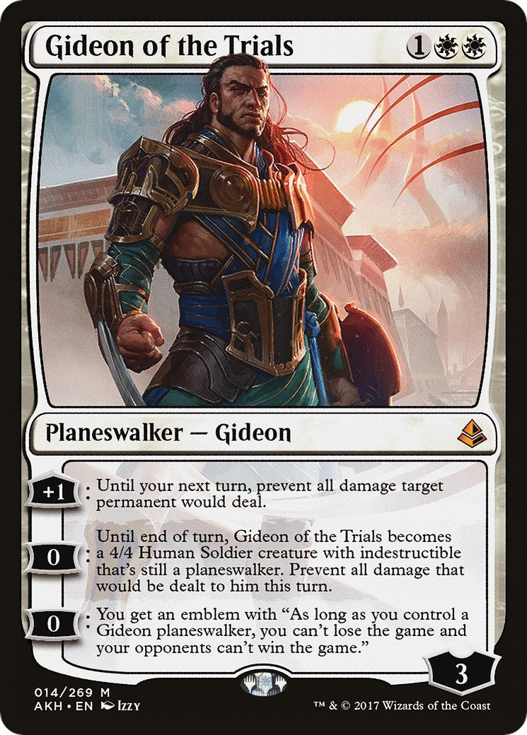 Image for Gideon of the Trials (14) (Amonkhet) - Magic: The Gathering