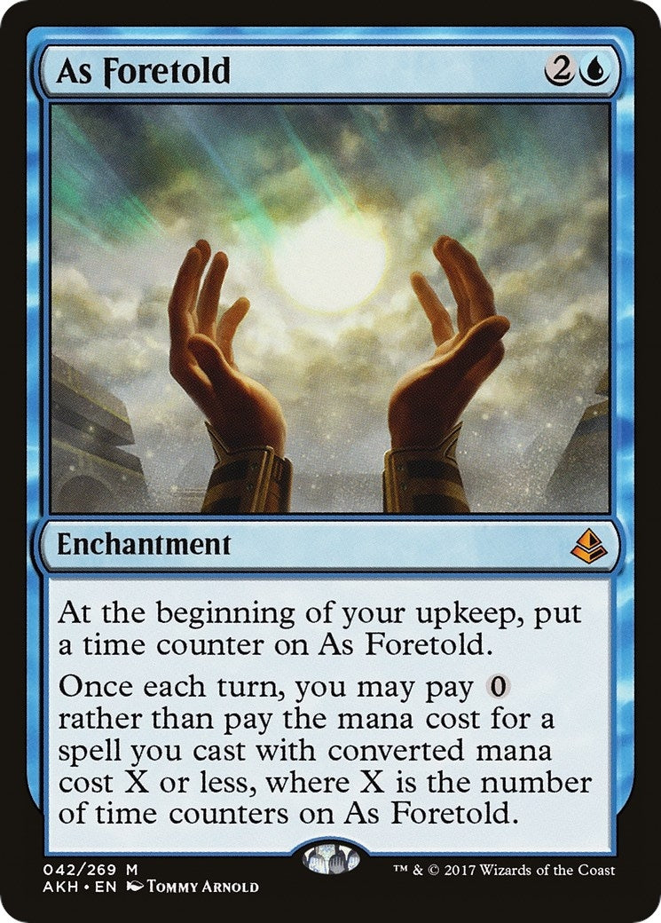 Image for As Foretold (42) (Amonkhet) - Magic: The Gathering