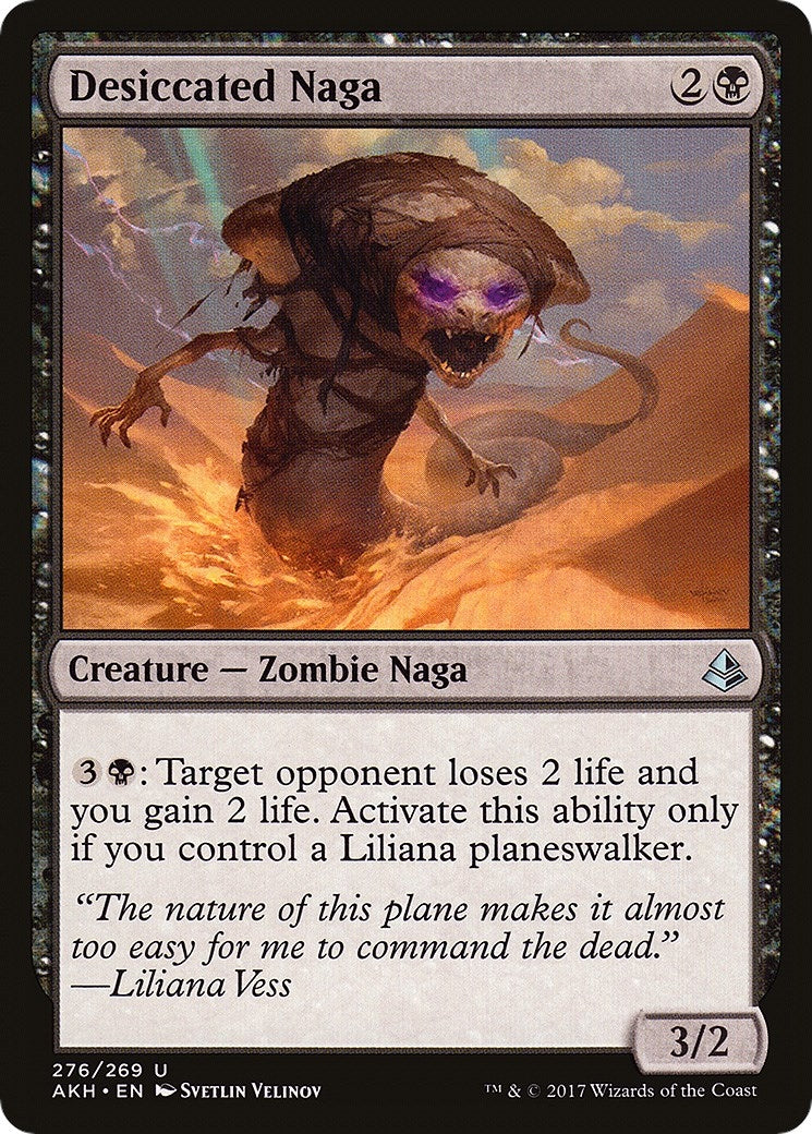 Image for Desiccated Naga (276) (Amonkhet) - Magic: The Gathering