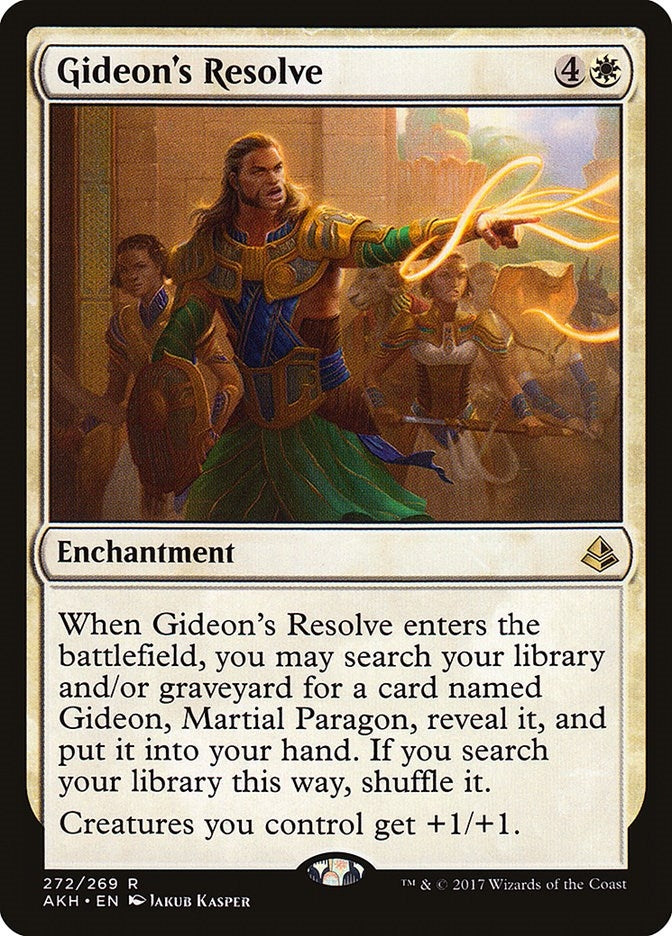 Gideon's Resolve (272) (Amonkhet)