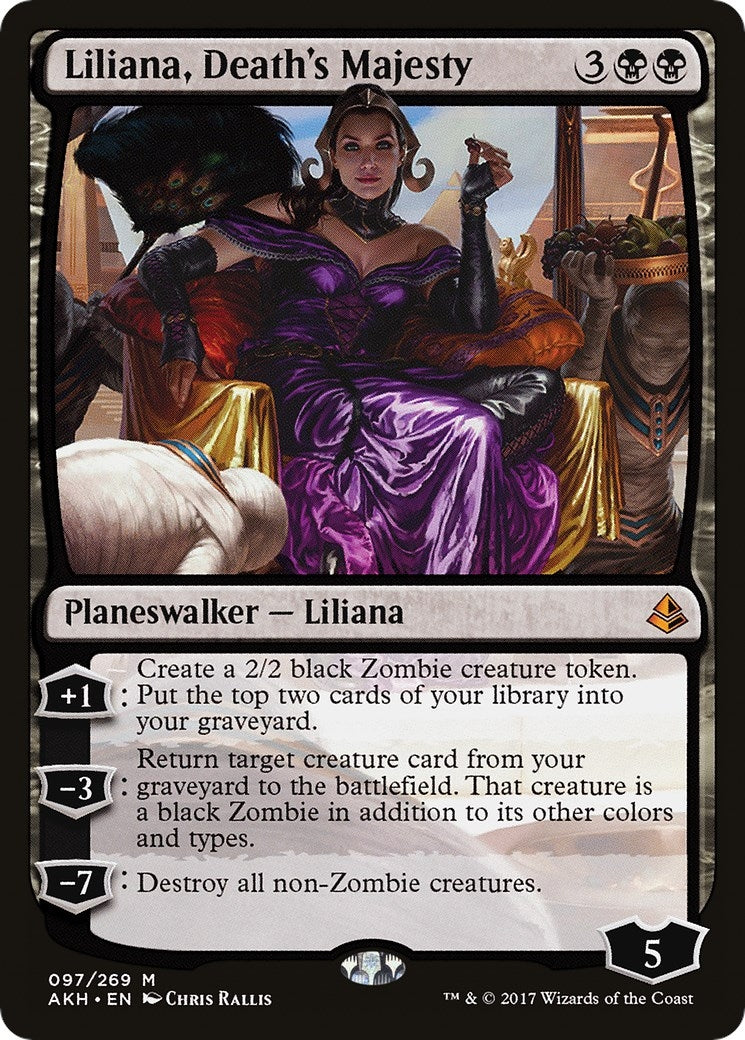Image for Liliana, Death's Majesty (97) (Amonkhet) - Magic: The Gathering