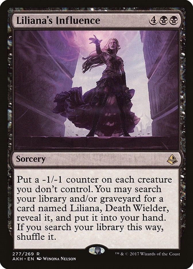Image for Liliana's Influence (277) (Amonkhet) - Magic: The Gathering