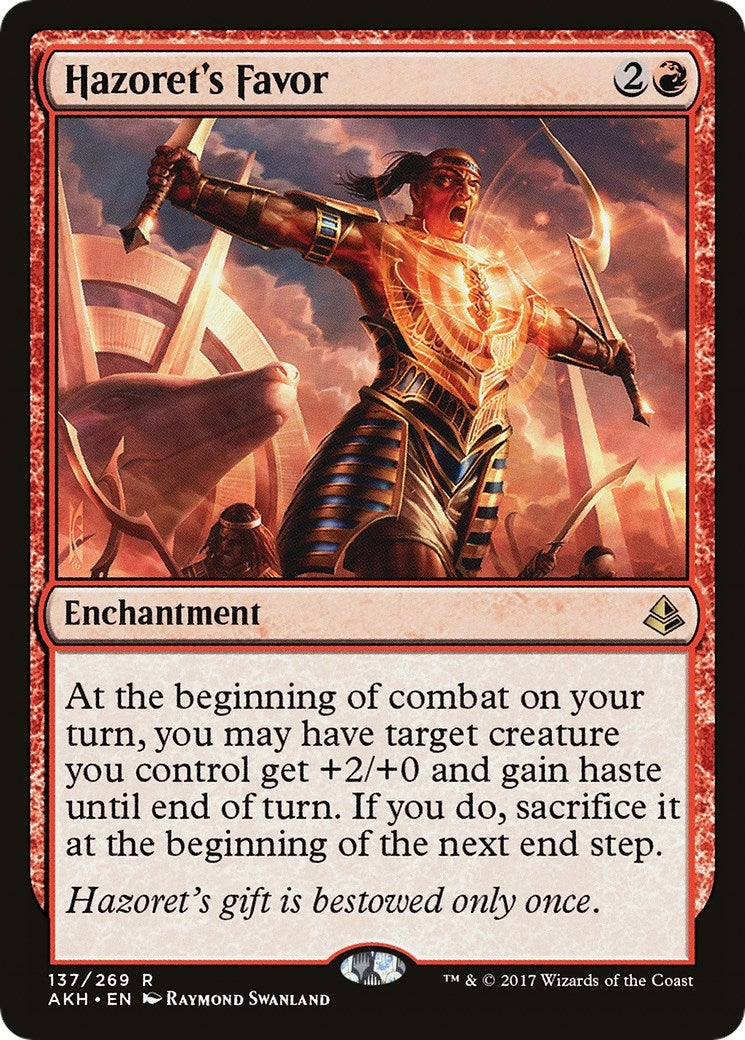 Image for Hazoret's Favor (137) (Amonkhet) - Magic: The Gathering