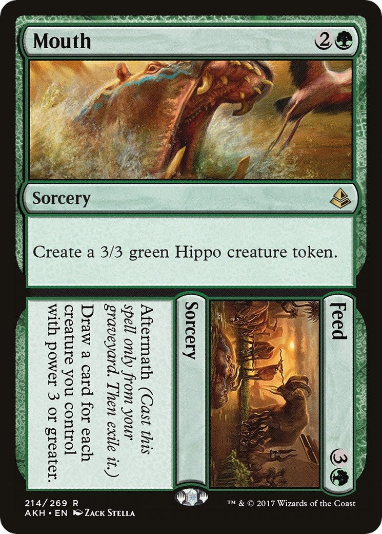 Mouth // Feed (214) (Amonkhet)