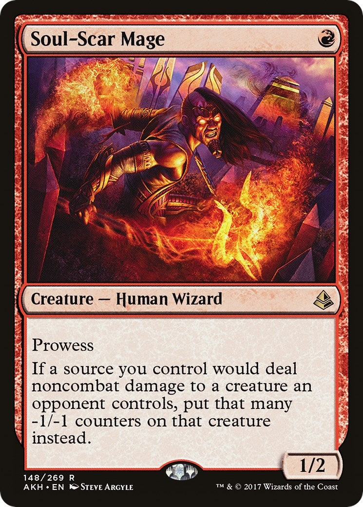Image for Soul-Scar Mage (148) (Amonkhet) - Magic: The Gathering