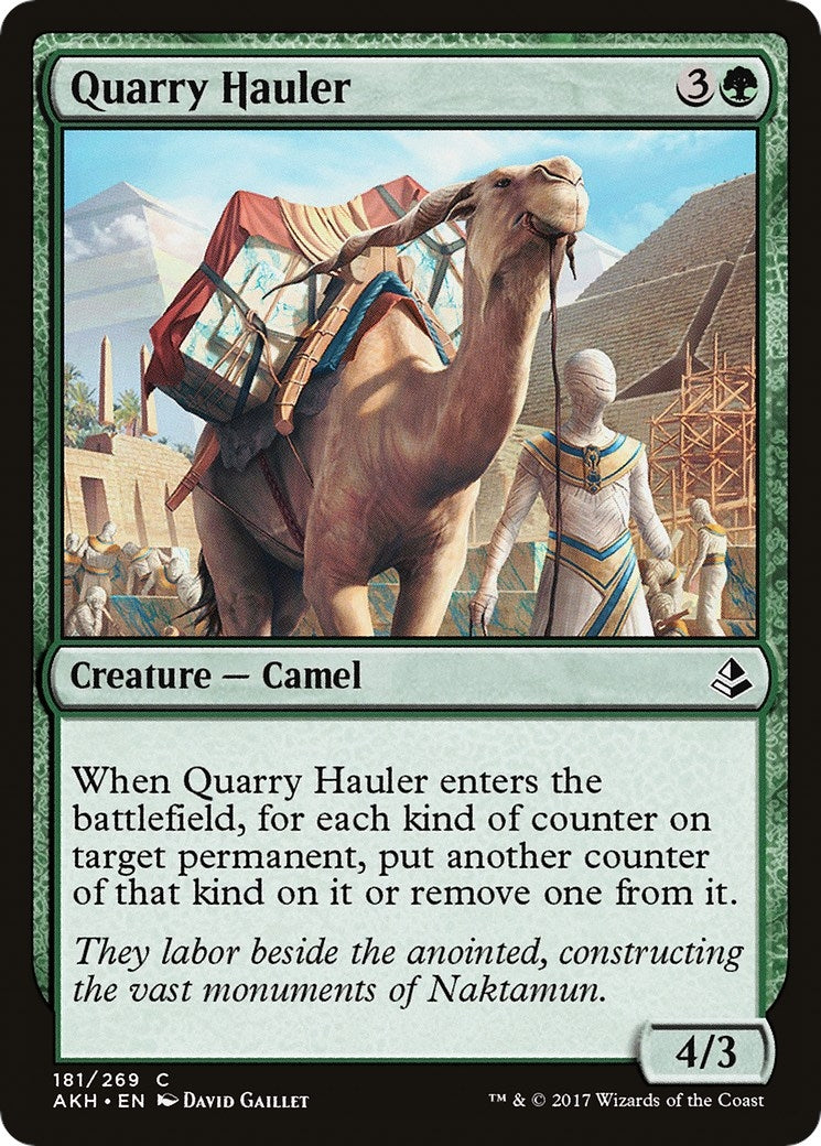 Image for Quarry Hauler (181) (Amonkhet) - Magic: The Gathering