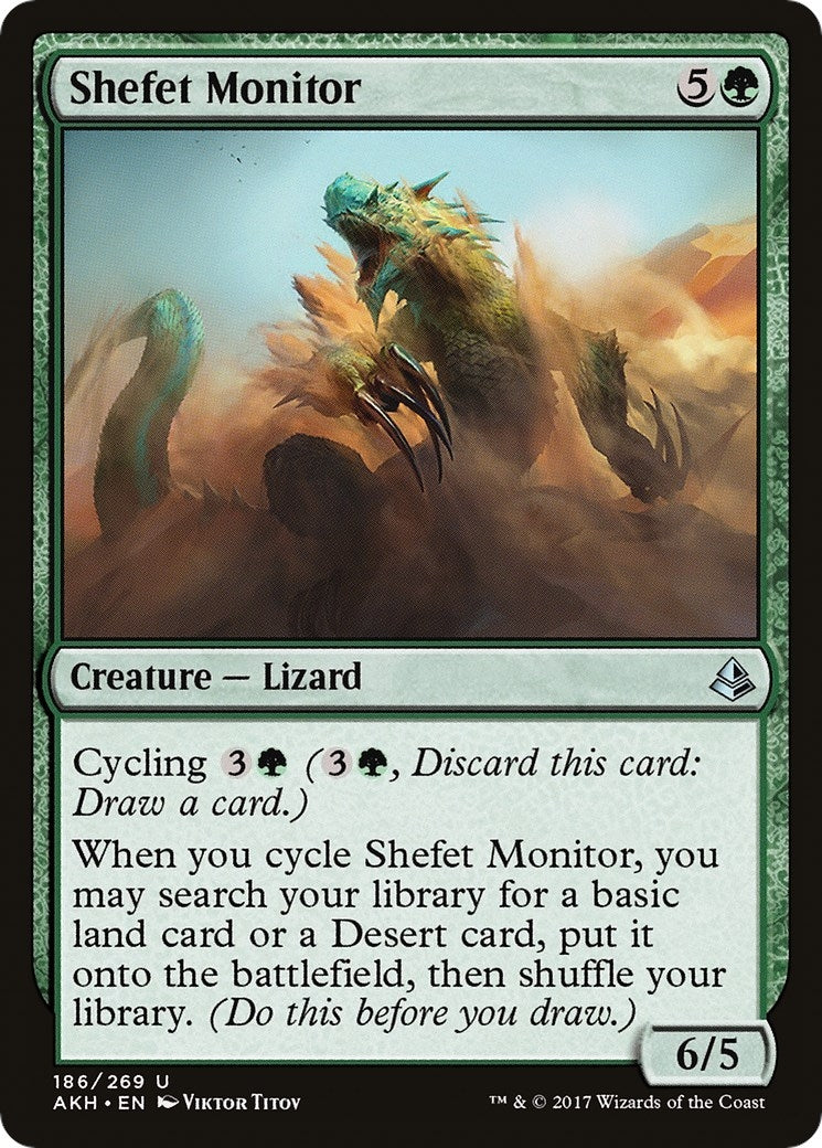 Image for Shefet Monitor (186) (Amonkhet) - Magic: The Gathering
